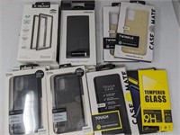 Lot of Samsung Phone Cases & Screen Protectors