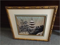 ART - Oriental  25" x 22" Frame Size