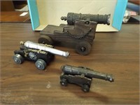 (3) Cannons