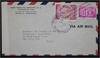 WWII US Examined / Censored Industry Air Mail