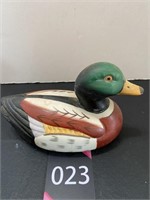 Balos Ceramic Mallard Duck 3"H