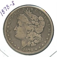 1878-S Morgan Silver Dollar