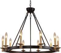 Q&S P2010-10 GD CHANDELIER