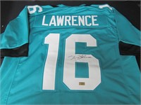 Trevor Lawrence Signed Jersey EUA COA