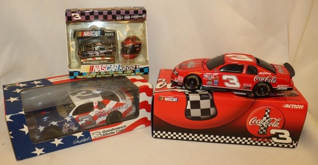 3 Dale Earnhardt #3 Nascar Collectibles: