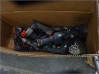 box of Assorted Power Tools