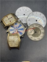 Misc vintage/ Antique Watch Lot  (living room)