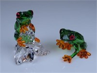 SWAROVSKI CRYSTAL FROGS