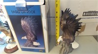 Eagle on Rock Figure in Box