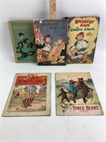 Antique children’s books Raggedy Ann, The Three