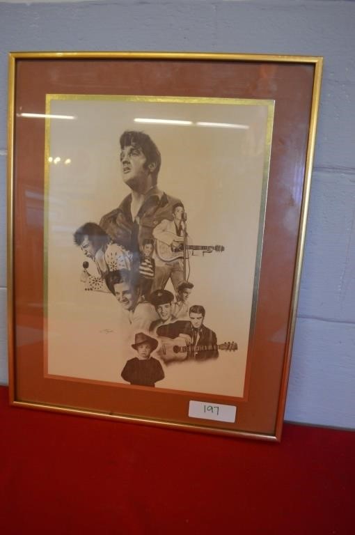 Elvis Through the Years Print