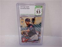 2018 TOPPS UPDATE SHANE BIEBER #US198. CSG 9.5