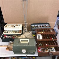 HUGE Fishing Lot Full Tackle Boxes Lots Here