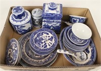 Group of Blue & White Ceramics, Chinese, Japanese,