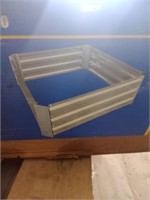 34" Galvanized Garden Bed