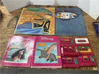 Vintage Disney sing along books, Mary poppins and