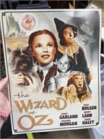 Wizard of Oz metal sign some dings and scratches