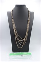 Multistrand necklace