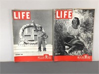 Two Life Magazine Books - 1945 & 1946