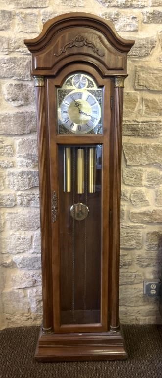Ridgeway Grandfather Clock Tempus Fugit