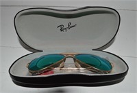Authentic Ray Ban Polarized Aviator Sunglasses