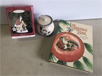 3 Christmas Items "vintage Christmas Book"
