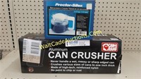 Aluminum Can Crusher and Coffee Pot