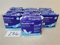 (10) 24-Count Packages Double Up Booster Pads
