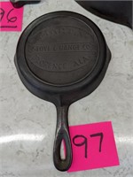 Martin Stove & Range Co #3 Cast Iron Skillet