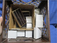 jewelry boxes and crate