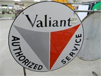 40" Round Valiant Authorized Service Double-Sided