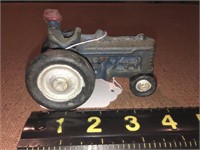 Vintage cast-iron tractor