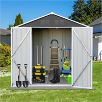 E9826  Syngar Outdoor Metal Storage Shed