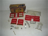Vintage Marx Toys Plastic Model School House
