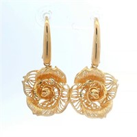 9ct Y/G Earrings