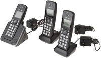 PANASONIC DIGITAL 3 HANDSET CORDLESS PHONE SYSTEM