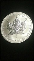 2011 Canada 1 Oz Fine Silver Maple Leaf Coin
