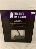 10 Ct Bat String Lights