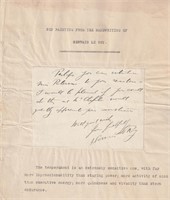 Servais Le Roy's Original Handwriting Analysis