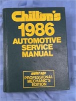1986 Chiltons automotive service manual