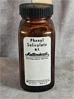 MALLINCKRODT RX PHENYLIS SALICYLAS BOTTLE