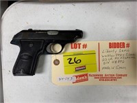 LIBERTY ARMS, WALTHER PPKS CLONE, 22LR, NO MAGS,