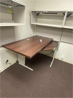 7' x 8' Steelcase cubicle desk station Desktop