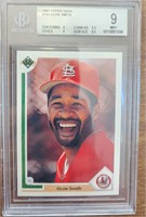 1991 Ozzie Smith UD #162 BGS Grade 9