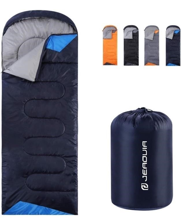(86.6"L x 31.5"W - blue) Sleeping Bags for Adults