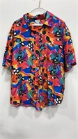 Funky Retro Button Up