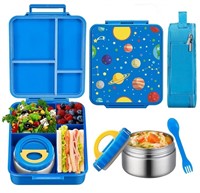 New  - WAKSOX Bento Lunch Box for Kids Lunch Conta