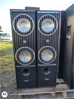 Tower speakers Divinci pioneer Digital audio 3 set
