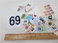 Large postage stamp collection