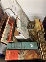 Tray Of Cookbooks, Some Vintage